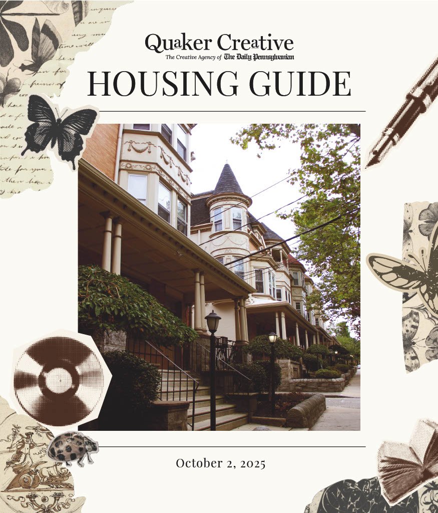 Housing Guide 2025 cover for The Daily Pennsylvanian